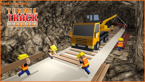 Uphill Tunnel Construction Train Builder screenshot