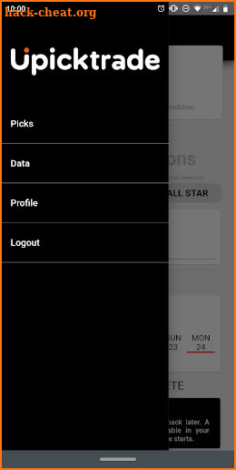 Upickdata screenshot