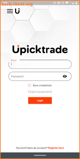 Upickdata screenshot