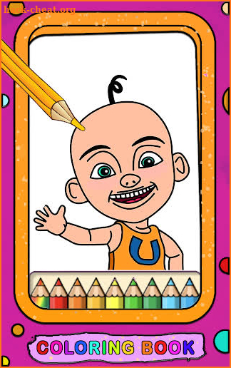 Upin Ipin Coloring book screenshot