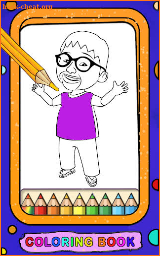 Upin Ipin Coloring book screenshot