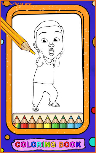 Upin Ipin Coloring book screenshot