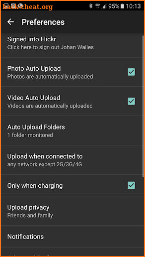 Uploader for Flickr screenshot