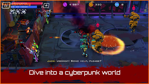 Uprising: Premium Cyberpunk 3D Action Game screenshot