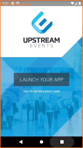 Upstream Events Portal screenshot