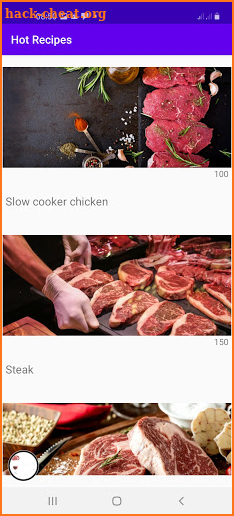 Uptown food recipes screenshot