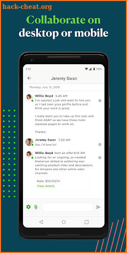 Upwork for Clients screenshot