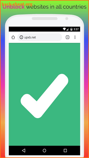 UPX Unblock Websites Proxy Browser - Private, Fast screenshot