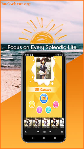 UR Camera - Photo Editor and Selfie Camera screenshot