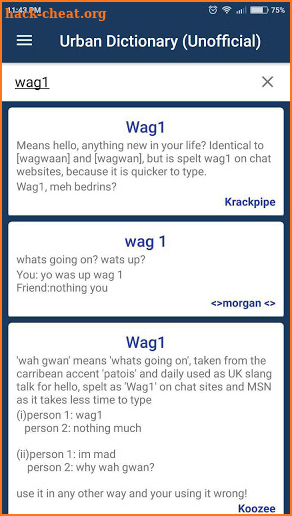 Urban Dictionary (Unofficial) screenshot