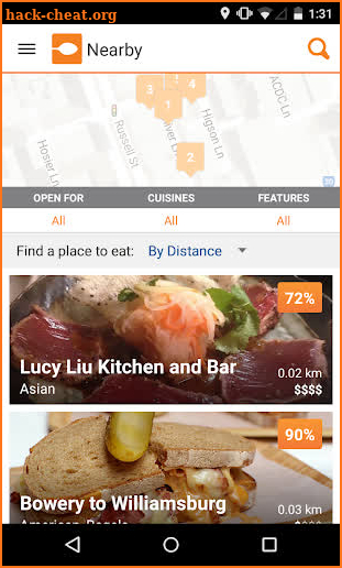 Urbanspoon Restaurant Reviews screenshot