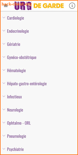 Urg' de garde 2019-2020 screenshot