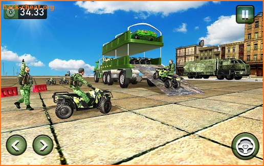 US Army ATV Limo Transporter Plane screenshot