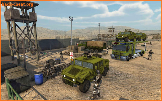 US Army Car Transport Truck 2019 screenshot