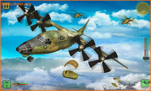 US Army Cargo Transport : Military Plane Games screenshot