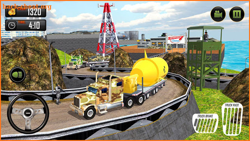 US Army Cargo Transporter: Truck Driving Games screenshot