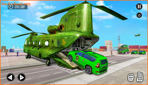 US Army Cruise Ship Transport Jeep Games screenshot