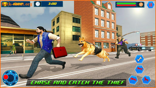 US Army dog chase simulator – army shooting games screenshot