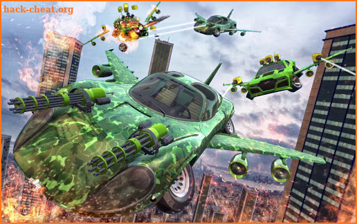 Us Army Futuristic Flying Car War screenshot