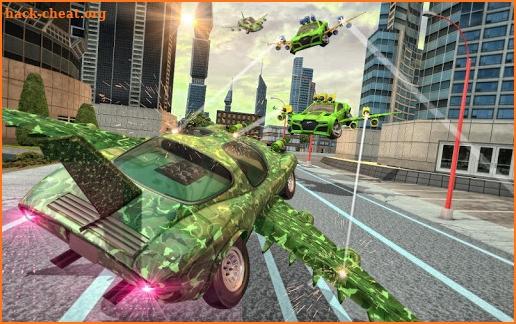 Us Army Futuristic Flying Car War screenshot