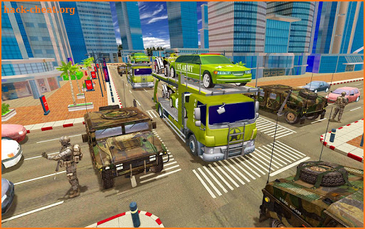 US Army Quad Bike limo Car Transporter Truck screenshot