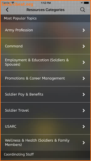 US Army Reserve Leader Toolkit screenshot