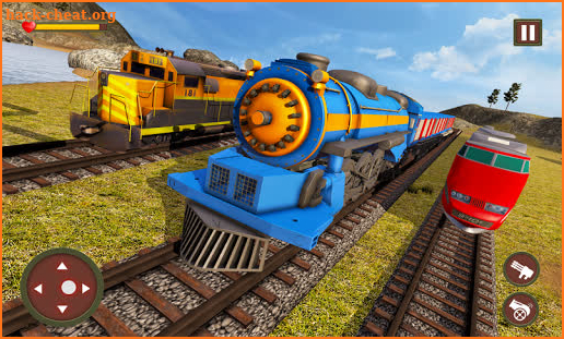 US Army Robot Transform Train Robot Games screenshot