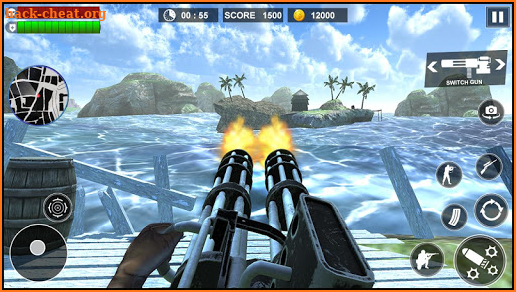 US Army Special Forces Navy Machine Gun Shooter 3D screenshot