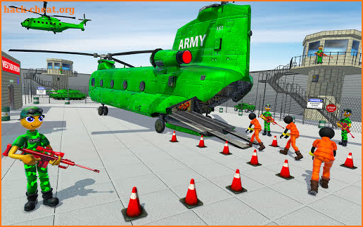 US Army Stickman Prisoner Transport screenshot