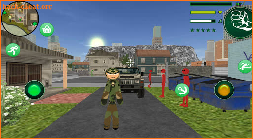 Us Army Stickman Rope Hero Counter Attack Crime screenshot