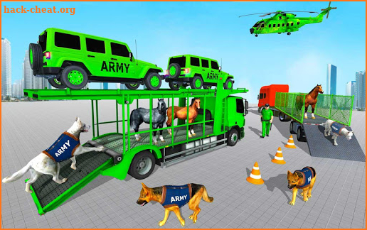 US Army Transport Truck: Multi Level Parking Games screenshot