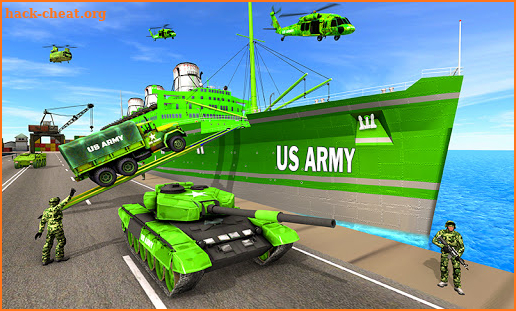 US Army Transporter: Ship & Tank Simulator Games screenshot