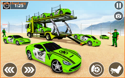 US Army Transporter Truck: Car Driving Games screenshot