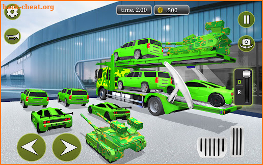 US Army Transporter Truck Game screenshot