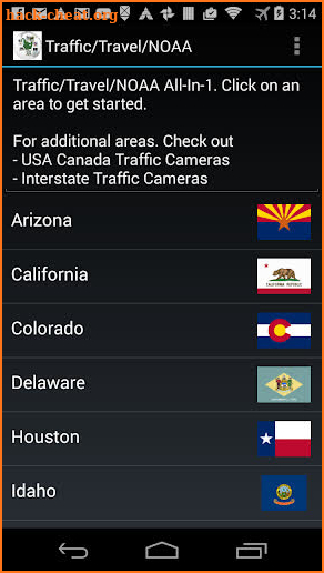 US Canada Traffic Cameras Lite screenshot