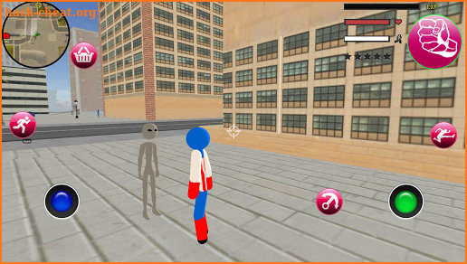 Us Capitain Stickman Rope Hero Gangstar Crime screenshot