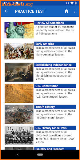 US Citizenship Civics Prep screenshot