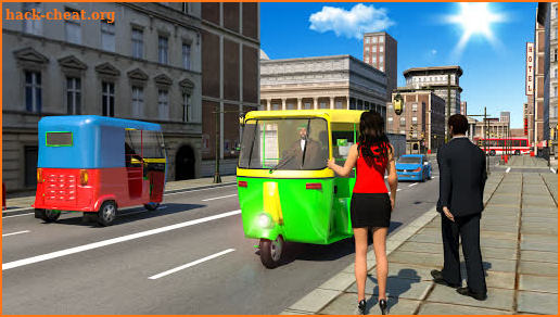 US City Auto Rickshaw: Modern Tuk Tuk Games 2020 screenshot