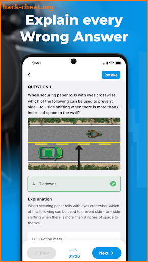 US Driving: Practice Test screenshot