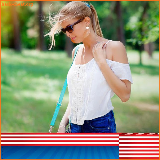 Us Flag Photo Frames Editor screenshot