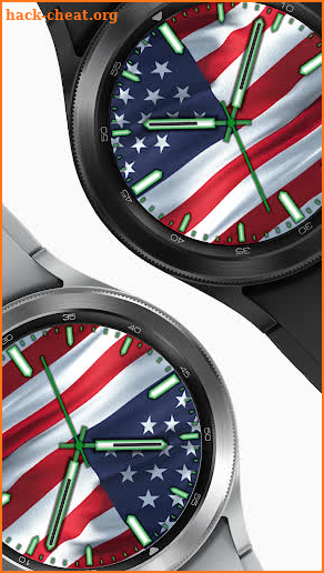 US Flag Watch Face screenshot