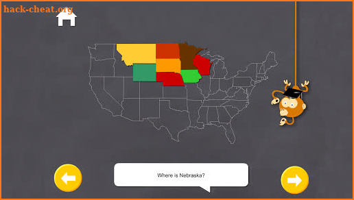 U.S Geography Quiz screenshot