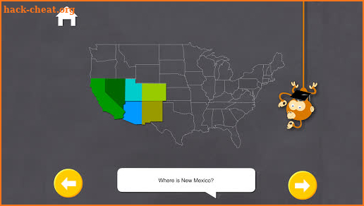 U.S Geography Quiz screenshot