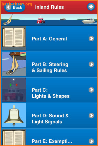 US Inland Waterways Navigation Rules screenshot