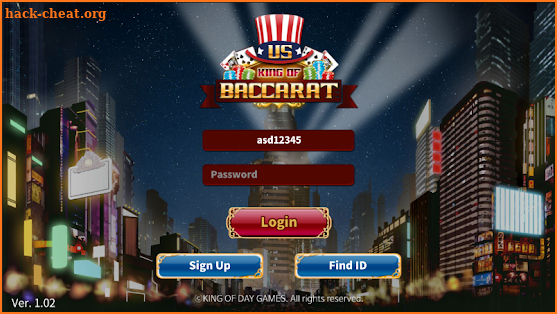 US King Of Baccarat screenshot