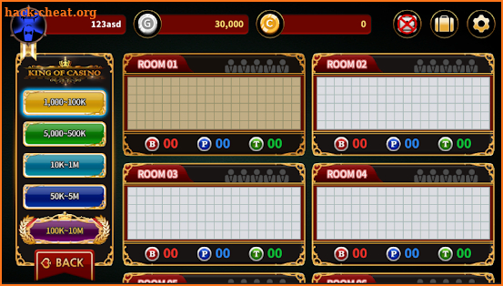 US King Of Baccarat screenshot