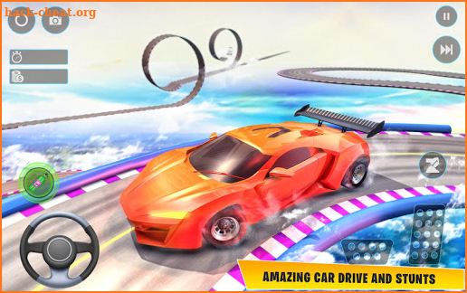 US Mega Ramp Car Driving Impossible Tracks screenshot