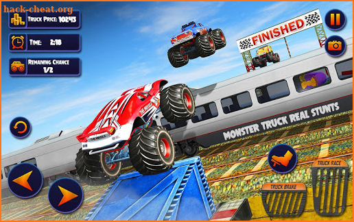 US Monster Truck Driving: Impossible Truck Stunts screenshot