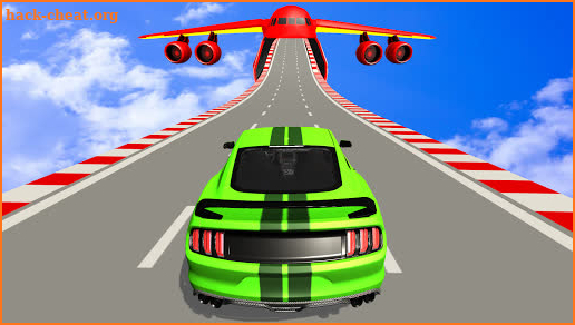 US Muscle Car Stunts 3D Mega Ramp Car : Impossible screenshot