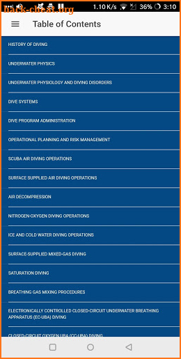 US Navy Dive Manual and Calculator - Revision 7 screenshot